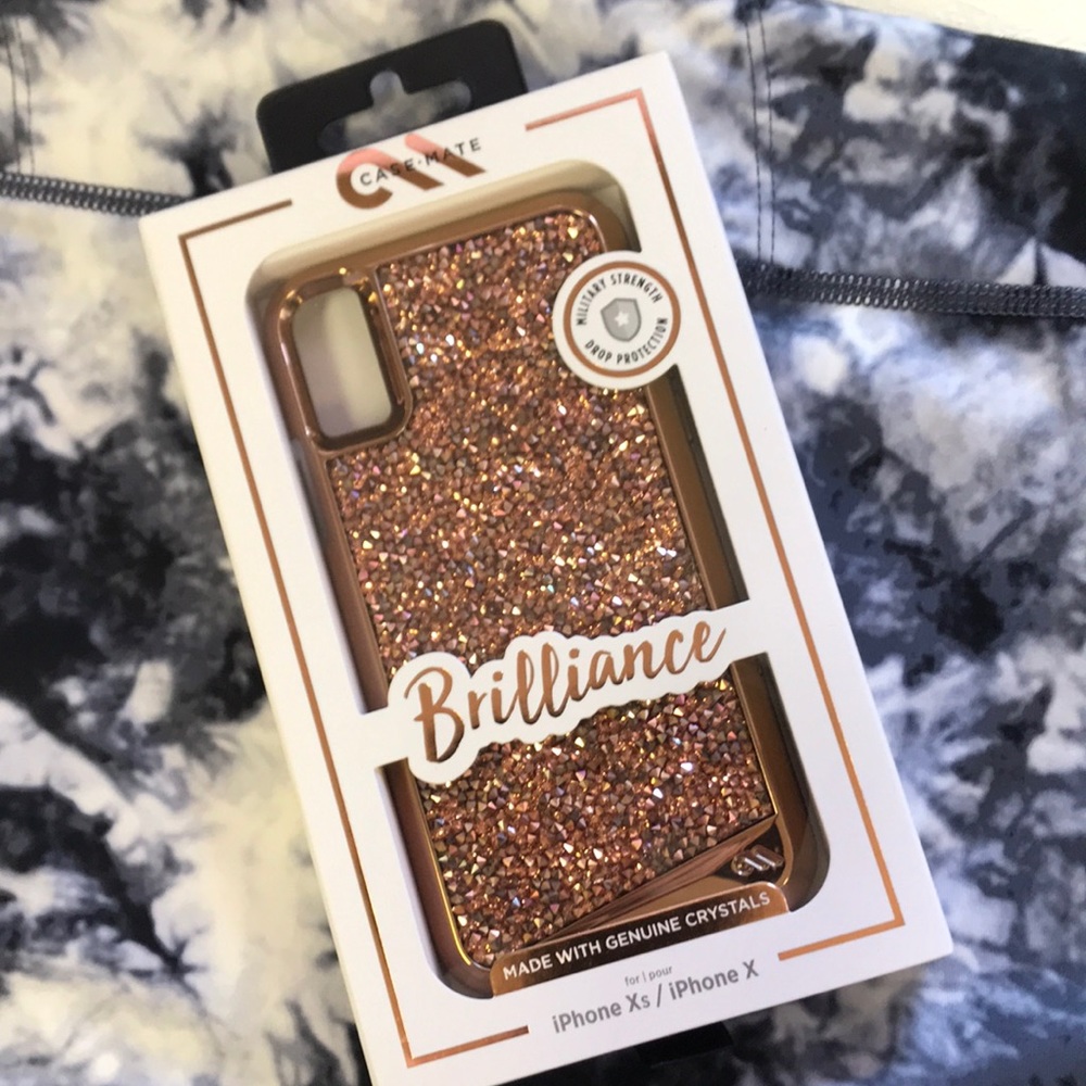 Case mate iPhone XS/X case bling